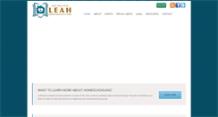 Desktop Screenshot of leah.org