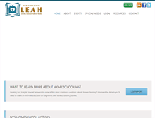 Tablet Screenshot of leah.org